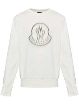 Moncler: Белый свитшот 