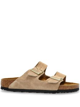 Birkenstock: Бежевые сандалии 