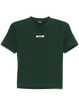 Jacquemus: Тёмная футболка 