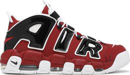 Nike: Красные кроссовки  Air More Uptempo