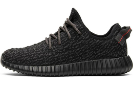 Adidas: Чёрные кроссовки  Yeezy Boost 350