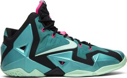 Nike: Синие кроссовки  Lebron 11