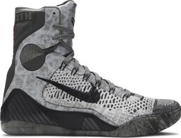 Nike: Серые кроссовки  Kobe 9 Elite