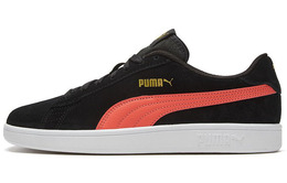 PUMA: Чёрные кроссовки  Smash V2