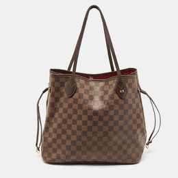 Louis Vuitton: Коричневая сумка  Neverfull MM