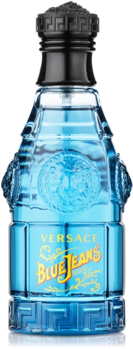 Versace: Голубые джинсы 