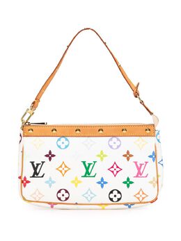 Louis Vuitton Pre-Owned: Белая сумка 