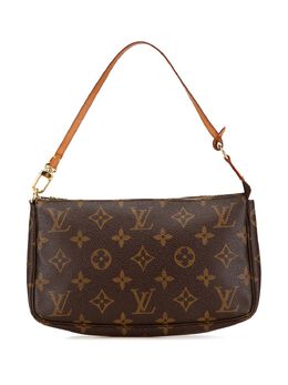 Louis Vuitton Pre-Owned: Коричневая сумка 