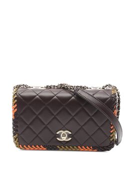CHANEL Pre-Owned: Коричневая сумка 
