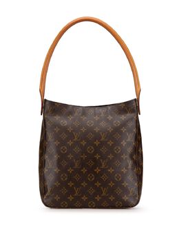 Louis Vuitton Pre-Owned: Коричневая сумка 