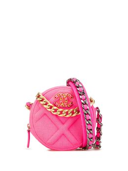CHANEL Pre-Owned: Розовый клатч 