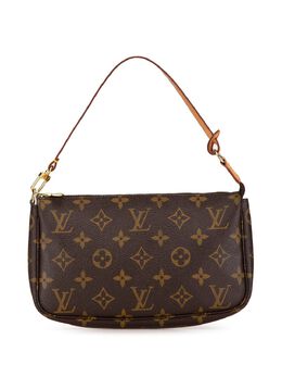 Louis Vuitton Pre-Owned: Коричневая сумка 