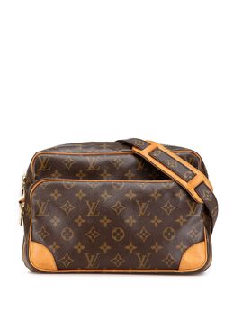 Louis Vuitton Pre-Owned: Коричневая сумка через плечо 