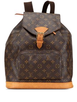 Louis Vuitton Pre-Owned: Коричневый рюкзак 