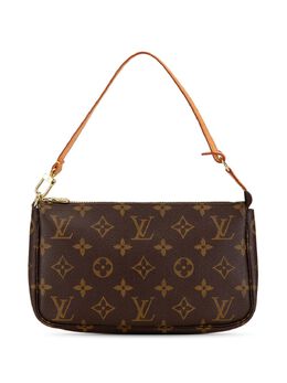 Louis Vuitton Pre-Owned: Коричневая сумка 