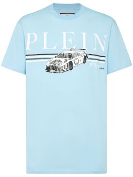 Philipp Plein: Светлая футболка 