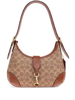 Coach: Коричневая сумка 