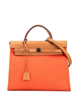 Hermès Pre-Owned: Оранжевая сумка 