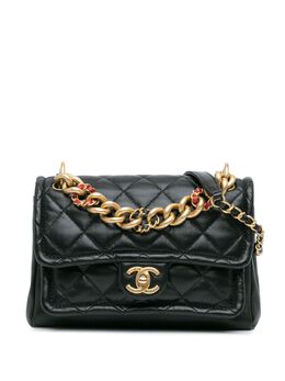 CHANEL Pre-Owned: Чёрная сумка 