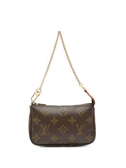 Louis Vuitton Pre-Owned: Коричневая сумка 