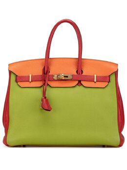 Hermès Pre-Owned: Оранжевая сумка 