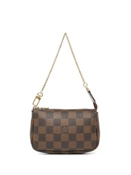 Louis Vuitton Pre-Owned: Коричневая сумка 