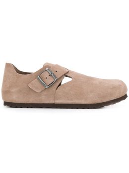 Birkenstock: Коричневые туфли 