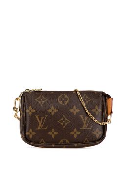 Louis Vuitton Pre-Owned: Коричневая сумка 