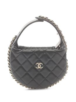 CHANEL Pre-Owned: Чёрная косметичка 