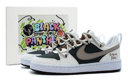 Nike: Серые кроссовки  Court