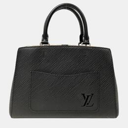 Louis Vuitton: Чёрная сумка  Épi