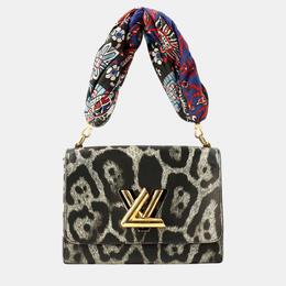 Louis Vuitton: Сумка  Twist с леопардовым принтом