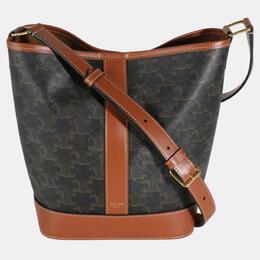 Celine: Коричневая сумка 
