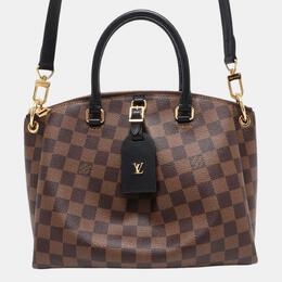 Louis Vuitton: Коричневая сумка-шоппер 