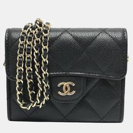 Chanel: Чёрный кошелёк 