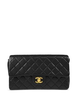 CHANEL Pre-Owned: Чёрный рюкзак 