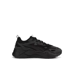 PUMA: Чёрные кроссовки  RS-X