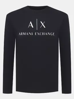 Armani Exchange: Тёмный свитшот 