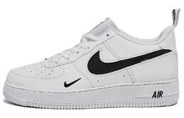 Nike: Чёрные кроссовки  Air Force 1