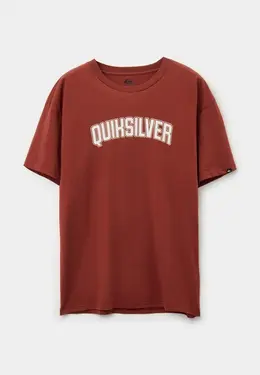 Quiksilver: Коричневая футболка 