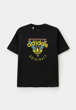 adidas Originals: Чёрная футболка 