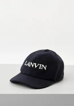 Lanvin: Чёрная кепка 