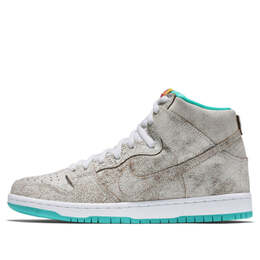 Nike: Белые кроссовки  SB Dunk High Premium