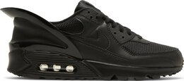 Nike: Чёрные кроссовки  Air Max 90 Flyease