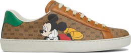 Gucci: Бежевые кроссовки  Disney