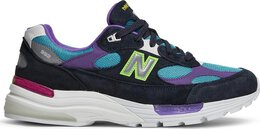 New Balance: Чёрные кроссовки  992