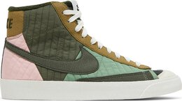 Nike: Зелёные кроссовки  Blazer Mid 77