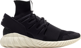 Adidas: Чёрные кроссовки  Tubular Doom Primeknit