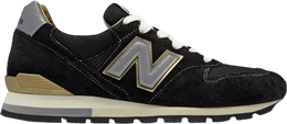 New Balance: Чёрные кроссовки  996