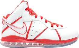 Nike: Белые кроссовки  Lebron 8